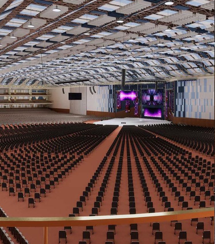 Indoor stadiums